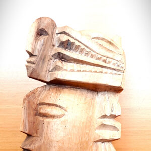 “KT”, Mayan Carving, Divine Mother birthing, 1986