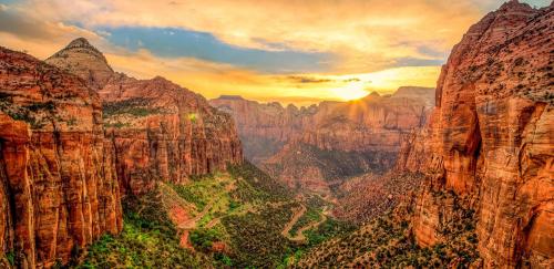 Zion Natl Park, 1970 trip