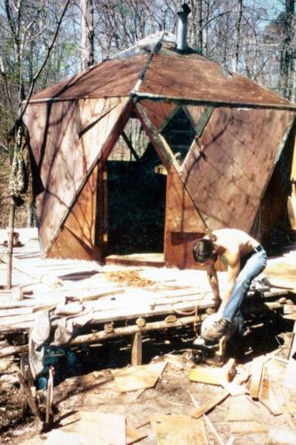 Working on Esmont Dome 1976