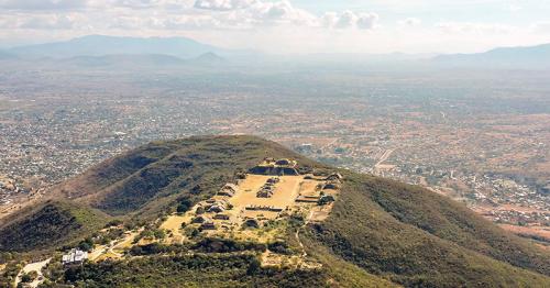 Monte Alban, Oaxaca, 1976 trip